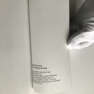 Život markýze de Sade, Jindřich Štyrský