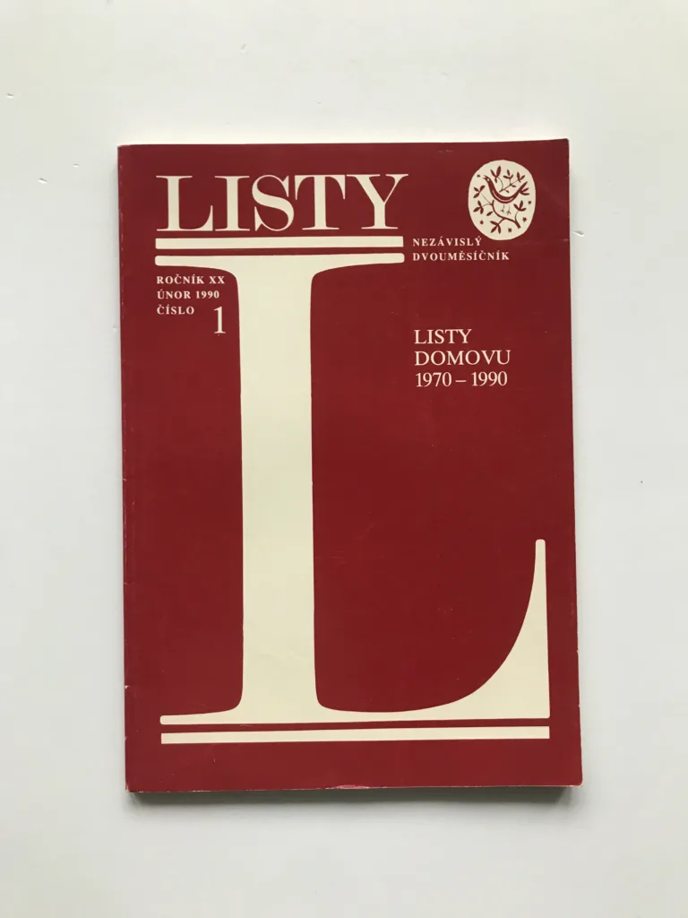 Listy 1/1990 (Nezávislý dvouměsíčník)