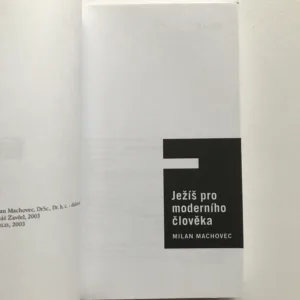 Ježíš pro moderního člověka, Milan Machovec