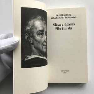 Sláva a úpadek Říše římské, Montesquieu, Charles-Louis de Secondat