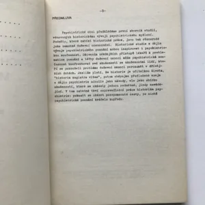 Studie k dějinám psychiatrického myšlení, Michal Černoušek