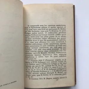 P. Ovidius Naso, Tom. 1 (Amores. Epistulae. Medic. Fac. Fem. Ars Amat. Remedia Amoris.), Publius Ovidius Naso, Rudolf Ehwald, Rudolph Merkel