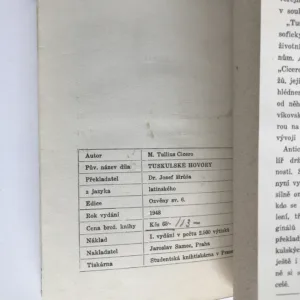 Tuskulské hovory, Marcus Tullius Cicero