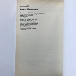 Bolest šikanování (Cesta k zastavení epidemie šikanování ve školách), Michal Kolář