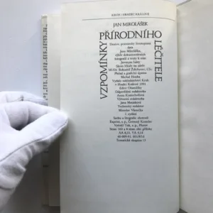 Vzpomínky přírodního léčitele, Jan Mikolášek