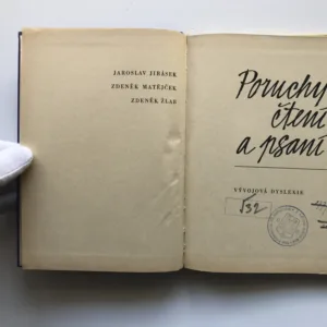 Poruchy čtení a psaní (Vývojová dyslexie), Jaroslav Jirásek, Zdeněk Matějček, Zdeněk Žlab