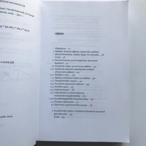 Psychologie katastrofické události, Tomáš Kohoutek, Ivo Čermák