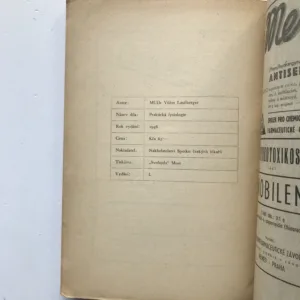 Praktická fysiologie, Vilém Laufberger