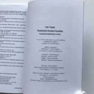 Posilování kloubní kondice (Centračně-stabilizační cvičení), Petr Tlapák