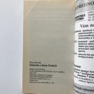 Doktorka z domu Trubačů, Ilona Borská