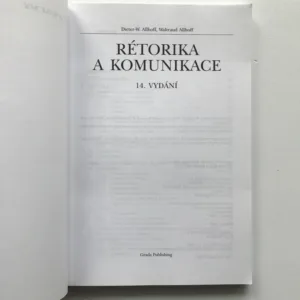 Rétorika a komunikace, Dieter-W. Allhoff, Waltraud Allhoff