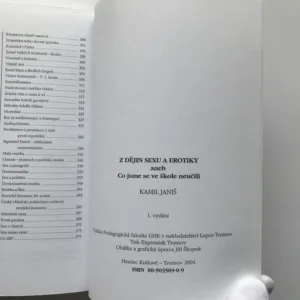 Z dějin sexu a erotiky aneb Co jsme se ve škole neučili, Kamil Janiš