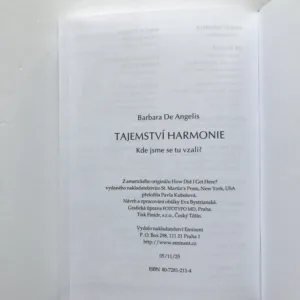 Tajemství harmonie (Kde jsme se tu vzali?), Barbara De Angelis