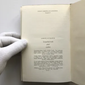 Loupežný vrah před soudem, Jaroslav Hašek