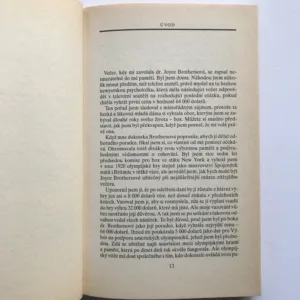 Kurz dokonalé paměti, Joyce Brothersová, Edward P. F. Eagan