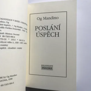 Poslání úspěch, Og Mandino