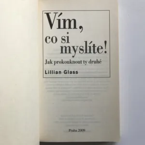 Vím, co si myslíte! (Jak prokouknout ty druhé), Lillian Glass