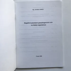 Negativní působení geopatogenních zón na lidský organismus, Jaroslav Hanus