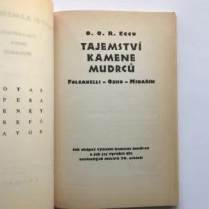 Tajemství kamene mudrců (Fulcanelli - Osho - Minařík), O. O. R. Eccu