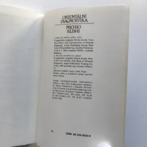 Orientální diagnostika, Michio Kushi