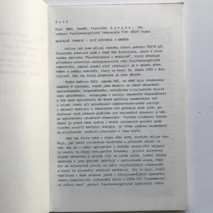 Psychotronika v medicíne (Zborník prednášok zo seminára), František Kahuda, kolektiv autorů