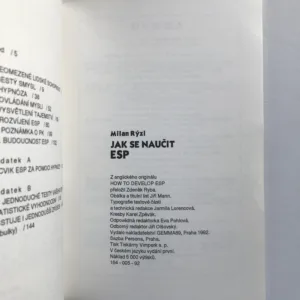 Jak se naučit ESP, Milan Rýzl