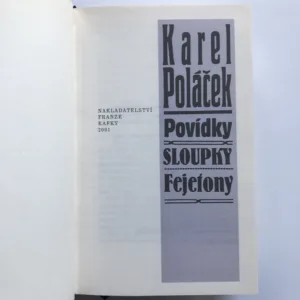 Povídky, sloupky, fejetony, Karel Poláček