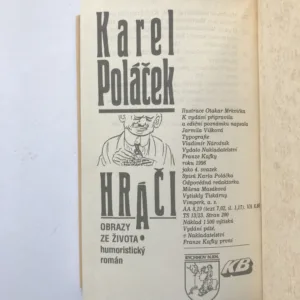 Hráči (Obrazy ze života), Karel Poláček