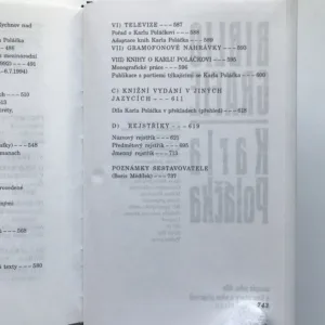 Bibliografie Karla Poláčka (Soupis jeho díla a literatury o něm), Boris Mědílek
