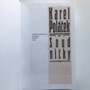 Soudničky, Karel Poláček