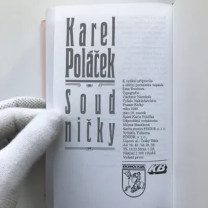 Soudničky, Karel Poláček
