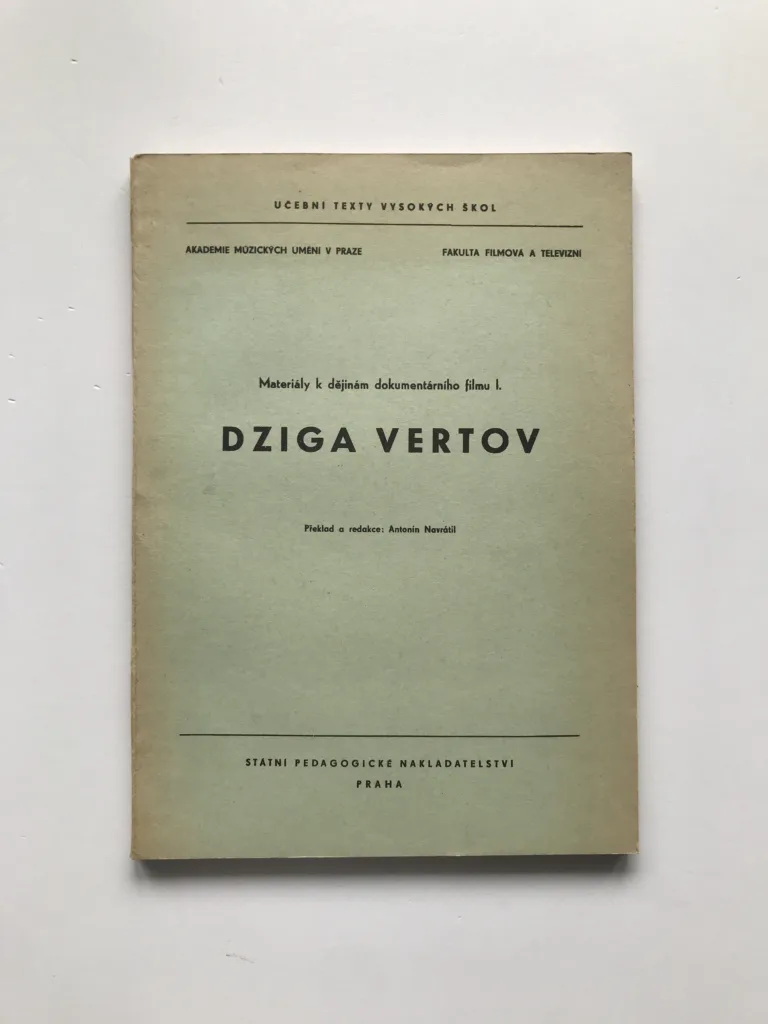Dziga Vertov (Materiály k dějinám dokumentárního filmu I.), Antonín Navrátil