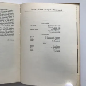 Trilogie o Maximovi, G. Kozincev, L. Trauberg
