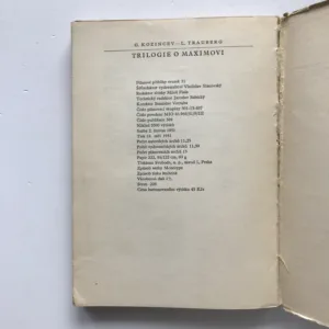 Trilogie o Maximovi, G. Kozincev, L. Trauberg