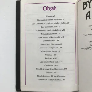 Byli jsme a buben (O hudebním a jiném díle Járy Cimrmana), Jiří Šebánek, Karel Velebný