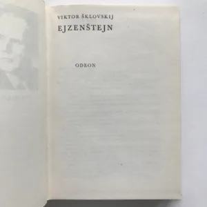 Ejzenštejn, Viktor Šklovskij