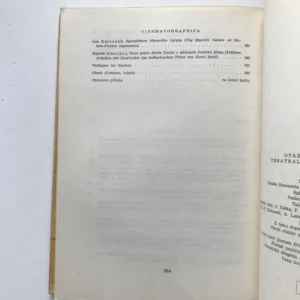 Otázky divadla a filmu I. (Theatralia et cinematographica), Artur Závodský, kolektiv autorů