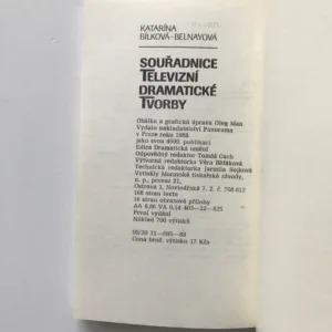 Souřadnice televizní dramatické tvorby, Katarína Bílková-Belnayová