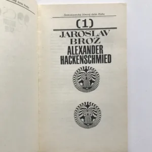 Alexander Hackenschmied, Jaroslav Brož