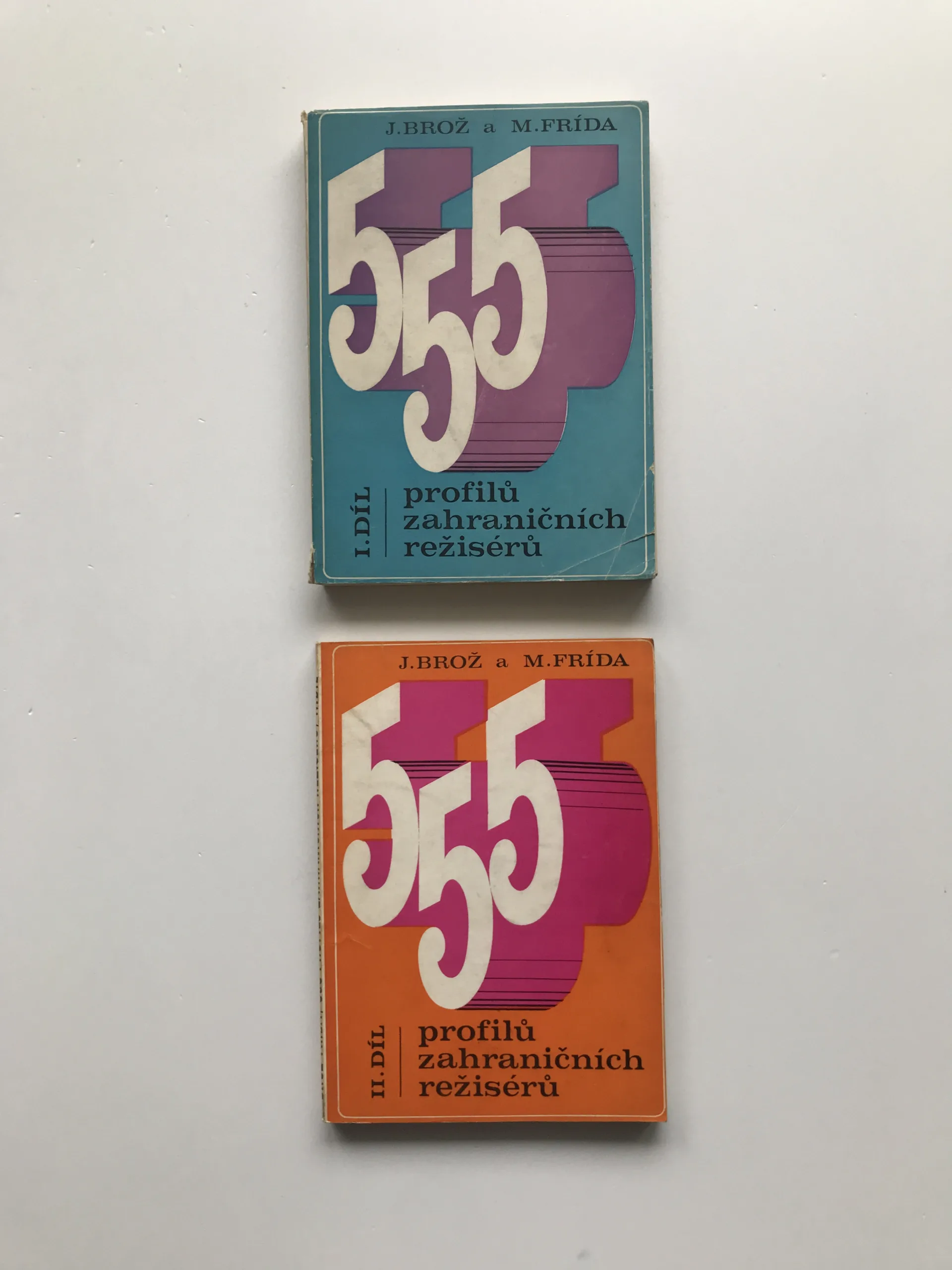 555 profilů zahraničních režisérů I. + II., Jaroslav Brož, Myrtil Frída