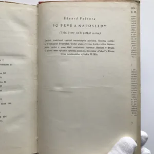 Po prvé a naposledy (Lidé, které jsem potkal cestou), Edvard Valenta, František Tichý