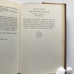 Druhé housle 1+2 (Román o velké cestě Emila Holuba), Edvard Valenta