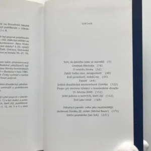 Eseje (Vybrané texty z let 1965-2000), Arnošt Lustig