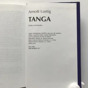 Tanga (Dívka z Hamburku), Arnošt Lustig