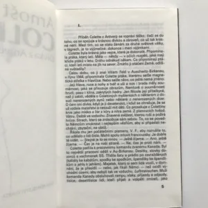 Colette (Dívka z Antverp), Arnošt Lustig