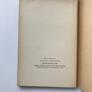 Postní krůpěje (Aforismy a poznámky o umění), Karel Konrád