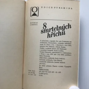 8 smrtelných hříchů, Konrad Lorenz