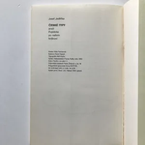 České typy aneb Poptávka po našem hrdinovi, Josef Jedlička