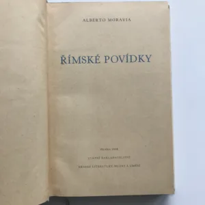Římské povídky, Alberto Moravia