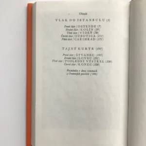 Vlak do Istanbulu / Tajný kurýr, Graham Greene